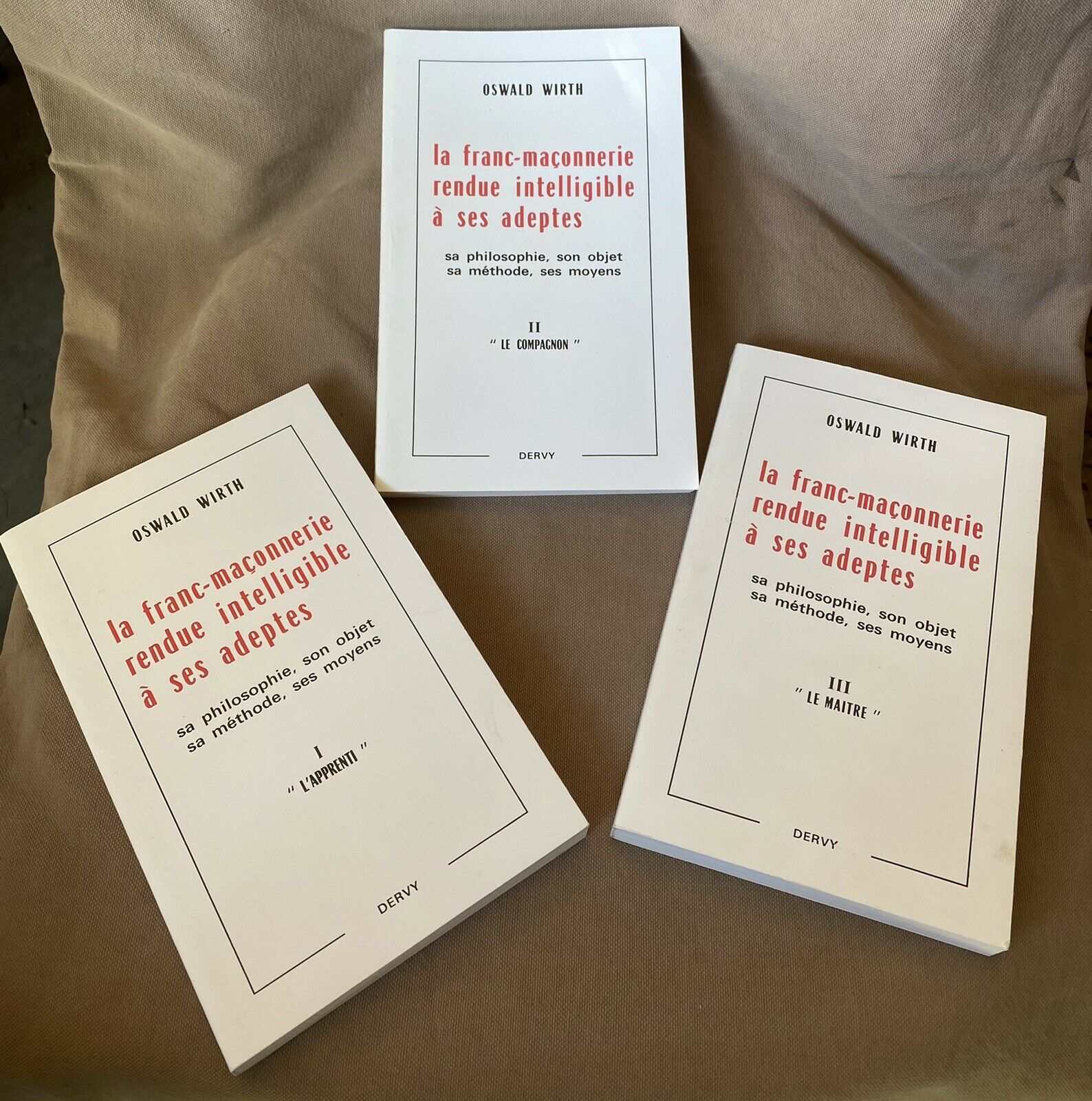 Featured image for “La franc-maçonnerie rendue intelligible à ses adeptes / Coffret 3 volumes”