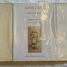 Louis Cane, Sculptures / Catalogue raisonné en 3 volumes