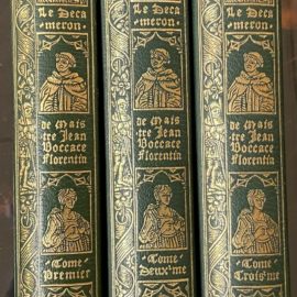 Le Décaméron de Maître Jean Boccace Florentin, 3 Volumes / Jean De Bonnot