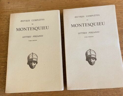 Les Lettres persanes Montesquieu